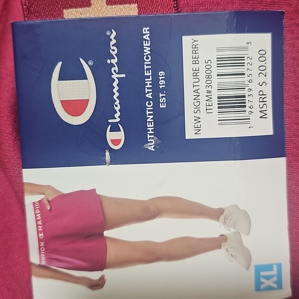 Champion Women's Pink Shorts - Picture 8 of 8